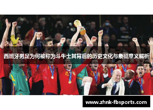 西班牙男足为何被称为斗牛士其背后的历史文化与象征意义解析